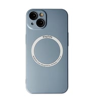 Apple İphone 14 Plus Kılıf Jack Magneticsafe Lens Silikon - Sierra Blue