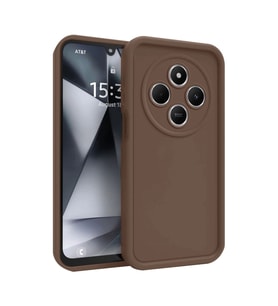 Xiaomi Redmi 14c Kılıf Viera Silikon - Kahverengi