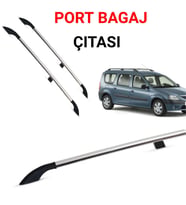 DACİA LOGAN GRİ PORTBAGAJ TAVAN ÇİTASI 2008 2009 2010 2011 2012 2013