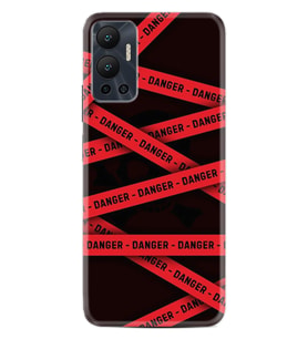 Infınix Hot 12 Kılıf Resimli Desenli Baskılı Silikon Danger 1372