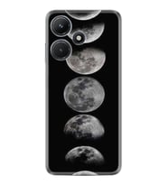 Infınix Hot 30i Kılıf Resimli Desenli Baskılı Silikon Great Moons 1354