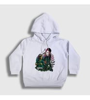 Presmono Unisex Çocuk Beyaz Ellie Oyun Last Of Us Kapüşonlu Sweatshirt 357690tt