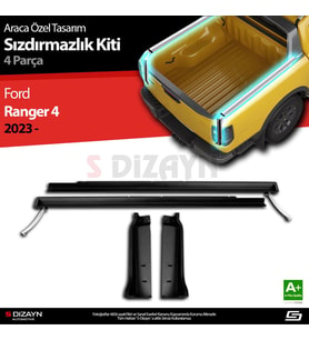 S-Dizayn Ford Ranger 4 Kasa Sızdırmazlık Kiti 2023 Üzeri A+ Kalite (Karışık)