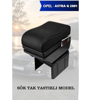opel astra g 2001 kol dayama Siyah Lüks Yastıklı geniş model Deri