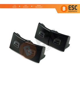 Mercedes A Class W169 B Class W245 A1698206410 İçin Sağ Sol Sürücü Kumanda Cam Açma Düğme Kapağı