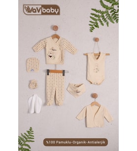 VavBaby Organik Hastane Çıkışı 8’li Bamboo