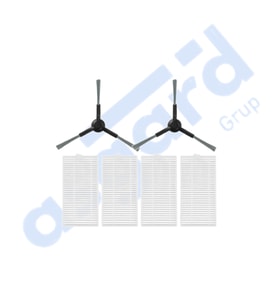 VİOMİ V5 – V5 PRO – ALPHA 2 PRO Uyumlu 2 Yan Fırça 4 Filtre PKT-iasgf0001031