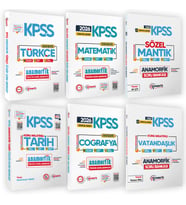 2026 KPSS Lisans-Önlisans-Ortaöğretim Yeni Müfredat Soru Bankası Seti Dijital Çözümlü Güncel Baskı