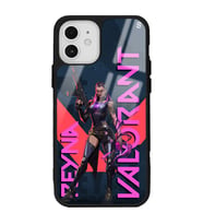 iPhone 12 Valorant Reyna Tasarımlı Glossy Telefon Kılıfı