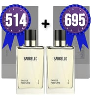 Bargello Parfüm 514 Erkek Oriental 50 ML + 695 Erkek Floral 50 ML EDP