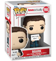 Funko Aslında...Aşk Mark Vinil Figür 1960 None Pop! Standart Polivinil Klorür Fan-Merch, Filmler (Krem)