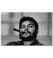 Cakapuzzle Che Guevara ve Purosu SB  Puzzle Yapboz MDF (Ahşap) (120 Parça)