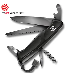 Victorinox 0.9563.C31P Ranger Grip 55 Onyx Çakı - Siyah