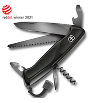 Victorinox 0.9563.C31P Ranger Grip 55 Onyx Çakı - Siyah