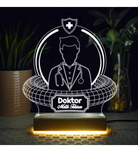 Doktorlara Özel 3d Led Lamba