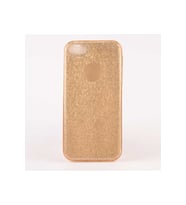 Apple iPhone 5 Uyumlu Kılıf Zore Shining Silikon (Gold)
