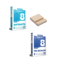LGS 8. Sınıf Matematik ve Fen Bilimleri Benim Fasikülüm + Telefon Standı