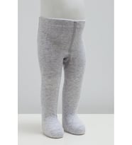 Unisex Desenli Gri Mevsimsel Kalınlıkta Külotlu Çorap (Çok Renkli)