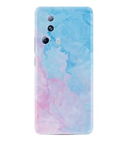 Xiaomi Mi 13 Lite Kılıf Resimli Desenli Baskılı Silikon Pink Blue Abstract 1385