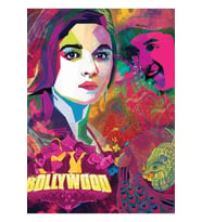 Bollywood Art Tablo Ahşap Poster Dekoratif