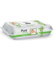 Pure Baby Organik Bambu Özlü Islak Havlu 90 lı x24 Adet
