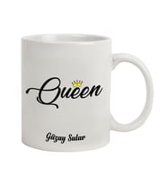 Kişiye Özel Queen Temalı Seramik Kupa Bardak