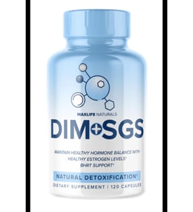 Maxlife Naturals DIM+SGS Natural Estrogen Support - 120 capsul. Usa 3842 (Renksiz)