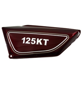 MONDİAL 125KT DELTA SOL YAN KAPAK KIRMIZI