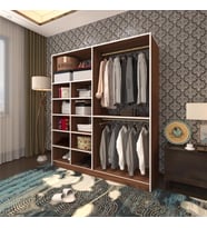 Kenzlife giysi dolabı fikret 180*180*45 cvz gardırop