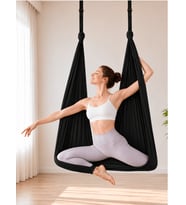 Beylini Yoga Hamağı Fly Salıncağı Yükseklik Ayarlanabilir Antigravity Esnek Askılı Denge Spor Aleti Pilates Fitness Denge Esneme Gerdirme Gelişim