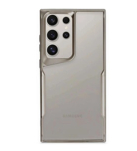 Samsung Galaxy S25 Ultra Kılıf Boyi Silikon Kapak - Titan Gri