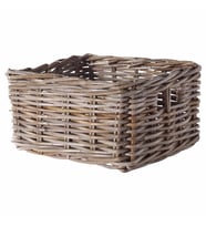El Dokuması Sepet IKEA Hasır 25x29x15 cm Çok Amaçlı Hasır Kutu