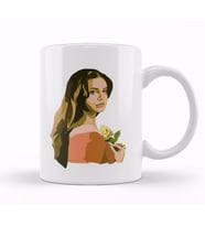 Lana Del Rey Lana With Rose Kupa Bardak Porselen