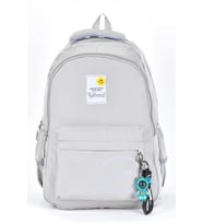Elatae Unisex Ortopedik Çok Gözlü Günlük Seyahat Okul Sırt Çantası Gri 51709