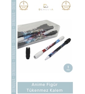 #Kalem Tasarım Ergonomik Estetik Kaliteli Koleksiyonluk Modern Anime Figür Tükenmez Kalem