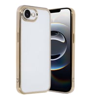 Apple İphone 16e Kılıf Razer Lensli Silikon - Gold
