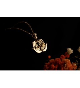 Ellerimde Aşk Kolye (Silver)