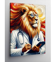 Kanvas Tablo Doktor Aslan