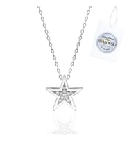 Swarovski Zirconia Taşlı Yıldız Kolye
