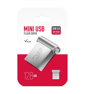 Powerway Mini 128GB Metal Mini USB 3.0 Flash Bellek Yüksek Hızlı