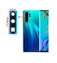 Huawei Uyumlu P30 PRO Arka Kamera Camı Lens Yapışkanlı