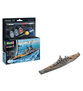 Revell Model Set Gemi Model Set Battleship USS New Jersey 65183