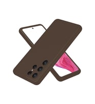 Newface Samsung Galaxy S25 Ultra Kılıf First Silikon - Kahverengi