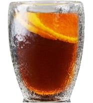 Çift Cidarlı Buzlu Tasarım Kahve, Latte, Su Bardağı, 300 ML, Cam Meşrubat Bardak, 1 Adet - 12221