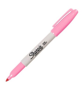 Sharpie Fine Permanent Markör Yuvarlak Uç Macenta 1785137