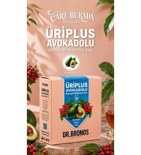 Dr. Bronos - ÜRİPLUS Avakadolu 30'lu Stick Çay (Avakado & Gilaburu & Kırkkilit Otu & İğde Çekirdeği)
