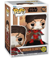 Funko Pop Star Wars: Morgan Elsbeth(Glow In The Dark), Oyuncak Figür (Krem)