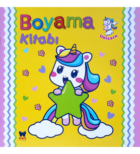 Boyama Kitabı Boya - Kopart - Unicorn