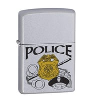 Zippo Police Zippo Lighter Çakmak - 49007-00063-MODEL46