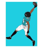 Keelan Cole Catch Tablo Ahşap Poster Dekoratif